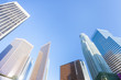 © nata_rass - Low angle view on skyscrappers of Los Angeles downtown