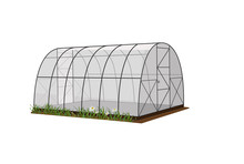 Illustration Of A Greenhouse, A Greenhouse On A White Background, For Growing Plants And Vegetables. Vector