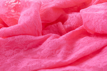 lace background red pink flower rose synthetic fabric textile network openwork