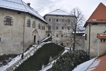 Old Town in Bled, Slovenia