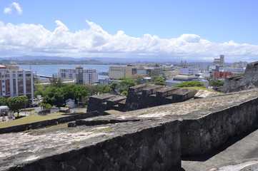 Wall Mural - A View of San Juan, Puerto Rico