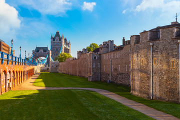 Canvas Print - The Tower of London in UK