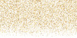 © Begin Again - Gold confetti luxury sparkling confetti. Scattered