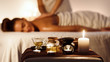 © Prostock-studio - Relaxed woman enjoying aromatherapy massage in luxury spa