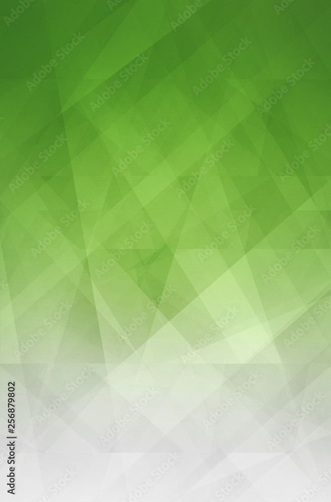 abstract green and white background with modern geometric pattern ...