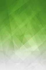 Wall Mural - abstract green and white background with modern geometric pattern design with glass texture