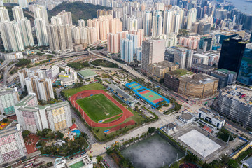 Canvas Print - Hong Kong city