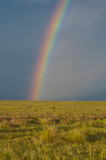 Fototapeta Tęcza - Pampas rainbow landscape, Argentina