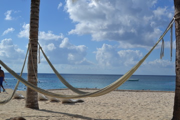 hammock on the beach