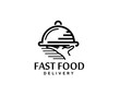 © syafart - Fast food delivery logo design inspiration