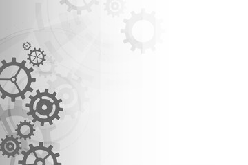 Wall Mural - vector background in the concept of technology.
