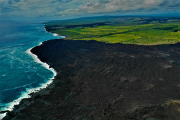 Hawaii von oben - Vulkane, Lava, Küsten und Strände von Big Island gefilmt mit DJI Mavic 2 Drohne