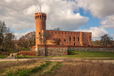 Fototapeta  - Teutonic castle from the 14th century in Swiecie, Kujawsko-Pomorskie, Poland.