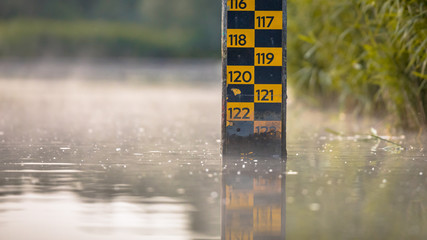 water level depth meter