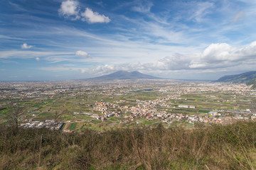 At the foot of Vesuvius