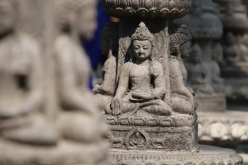 Swayambhunath is an ancient religious architecture atop a hill in the Kathmandu Valley.Swayambhunath is also known as the Monkey Temple