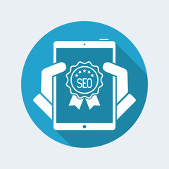 Premium seo concept icon