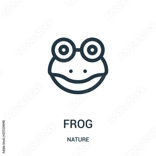 Frog Icon Vector From Nature Collection Thin Line Frog Outline Icon Vector Illustration Linear Symbol For Use On Web And Mobile Apps Logo Print Media Stock Vector Adobe Stock Frog Icon Vector From Nature Collection Thin Line Frog Outline Icon Vector Illustration Linear Symbol For Use On Web And Mobile Apps Logo Print Media Stock Vector Adobe Stock