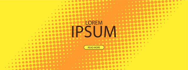 abstract halftone pattern with gradients for banner, site, lending and social network covers. vector