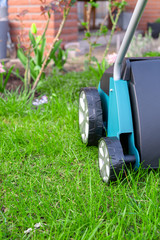 Wall Mural - Scarifier Work into the garden.