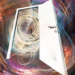 Canvas Print - door in time