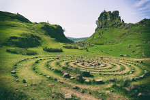Fairy Glen, Isle Of Skye, Scotland.