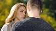 © motortion - Upset woman looking at man, apologizing after quarrel, misunderstanding problem
