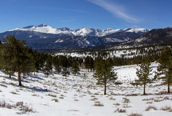 Canvas Print - Rocky Mountain National Park 03/2019