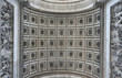 Details of the Arc de Triomphe de l'Etoile.
