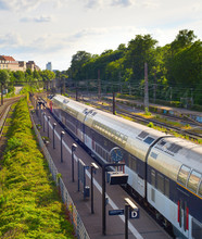 Train Arriving To Station, Copenhagen