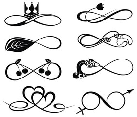infinity, forever symbol