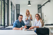 © bnenin - Portrait of a successful business team.