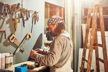 Rebuilding a garage in  a retro vintage style.