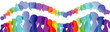 Dialogue group of people. Crowd talking. Communication between people. Silhouette profiles. Rainbow colours. Speech bubble