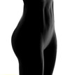 © Lasha Kilasonia - Woman silhouette Close up on isolated White. 3D Rendering