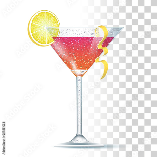 Photographie Cosmopolitan Or Cosmo Cocktail