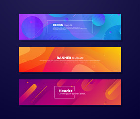 Wall Mural - dynamic abstract fluid backgrounds with different concepts and colors for your design elements such 
