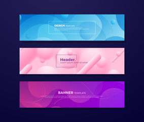 dynamic abstract fluid backgrounds with different concepts and colors for your design elements such 