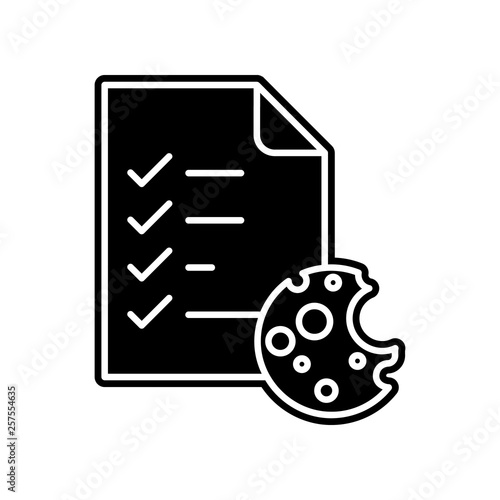 Cookie Data Icon Element Of General Data Project For Mobile Concept And Web Apps Icon Glyph Flat Icon For Website Design And Development App Development Comprar Este Vector De Stock Y Explorar