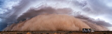 Haboob Dust Storm Panorama
