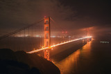 Fototapeta Most - Golden Gate Bridge at night