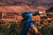 Tuareg in the city of Tinghir. The colours of Morocco