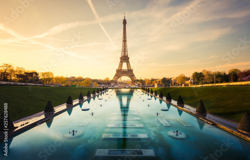 Zdjęcie XXL Paryż - Ogrody Trocadero