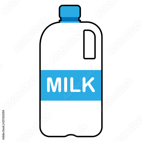 Plastic Packaging For Milk Icon Vector Illustration Of A Plastic Bottle For Milk Stock Vector Adobe Stock Plastic Packaging For Milk Icon Vector Illustration Of A Plastic Bottle For Milk Stock Vector Adobe Stock