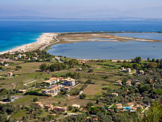 Wall Mural - Landscape on Lefkada island, Greece