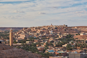 Wall Mural - Ghardaia, Algeria, Mzab, Sahara Desert