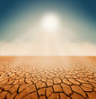 © ratpack223 - Dry salt sea desert - global warming