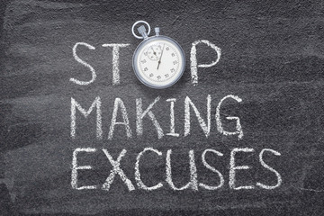 stop making excuses watch