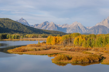 Poster - Scenic Teton Landscape in Fall