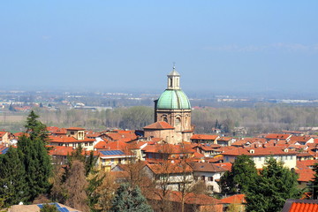 Wall Mural - gassino torinese dans le piémont italien